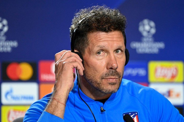 El Cholo will seek to take his team back to decisive stages of the Champions League.  OSCAR DEL POZO / AFP.