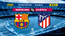 Barcelona - Atletico Madrid live |  Santander League |  Mark