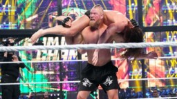 Brock Lesnar skipped the script during WWE Elimination Chamber