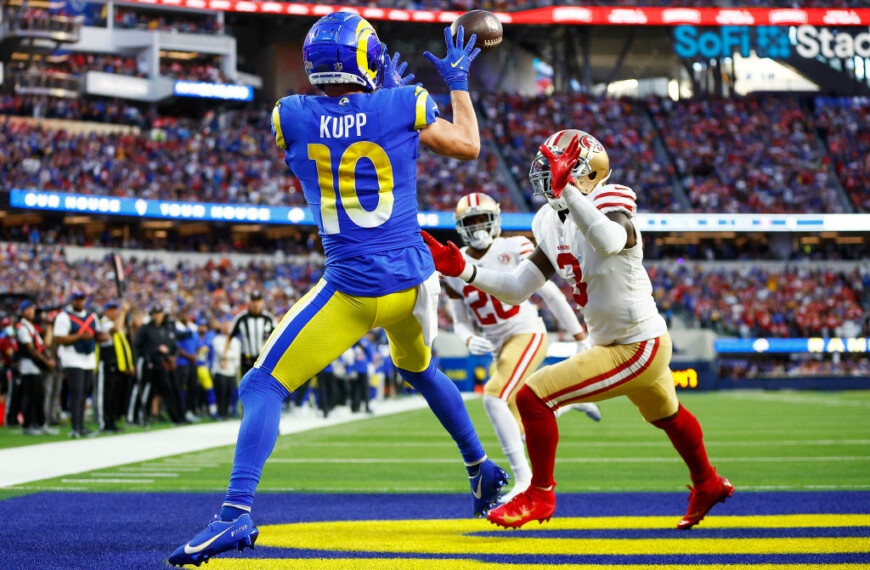 Cooper Kupp, the Rams star who came to the NFL driven by his partner