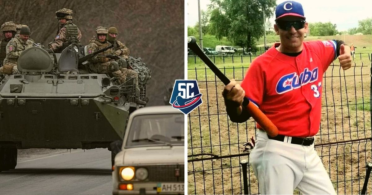 Cuban baseball player in Ukraine sought refuge with his family