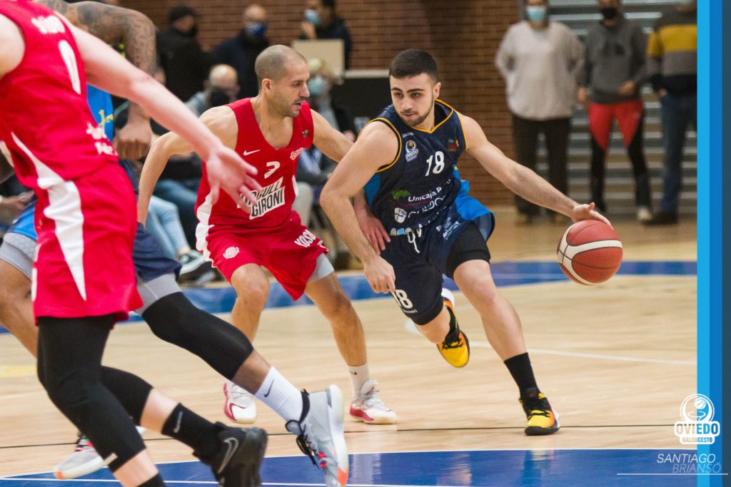Defeat against Basketball Girona Oviedo Basketball Club