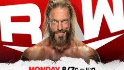 Edge will be present the next WWE RAW to address his fight at WrestleMania