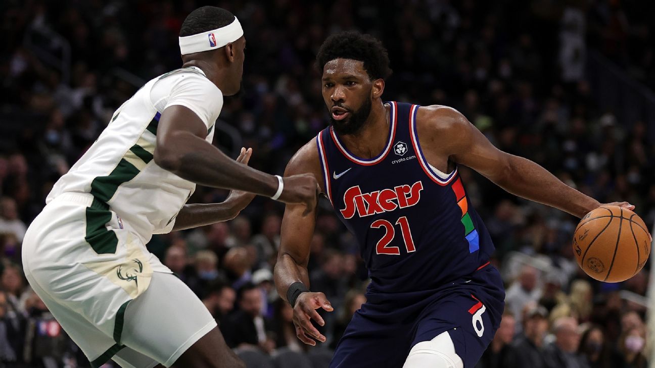 Embiid beats Giannis Doncic scores 49 points and Heat win