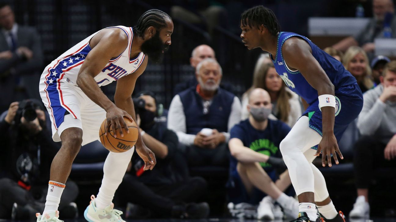 Harden lives up to expectations in his 76ers debut
