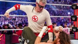 Johnny Knoxville suffered a strong and sensitive blow at the Royal Rumble