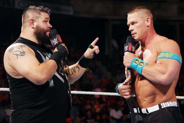 Kevin Owens and John Cena - WWE Raw