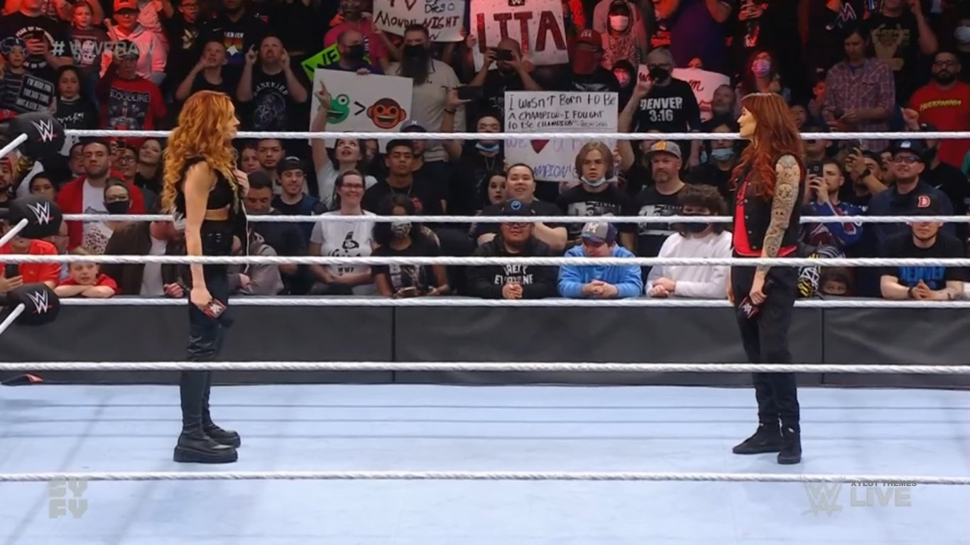 Becky Lynch and Lita - WWE Raw