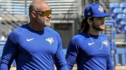 MLB: Family First!  Dante Bichette resigned from Azulejos so he could work with his son, Bo