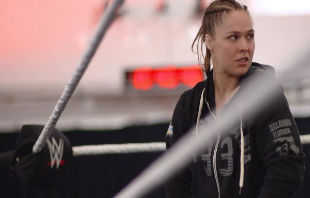 Ronda Rousey trained with an ex WWE for Royal Rumble