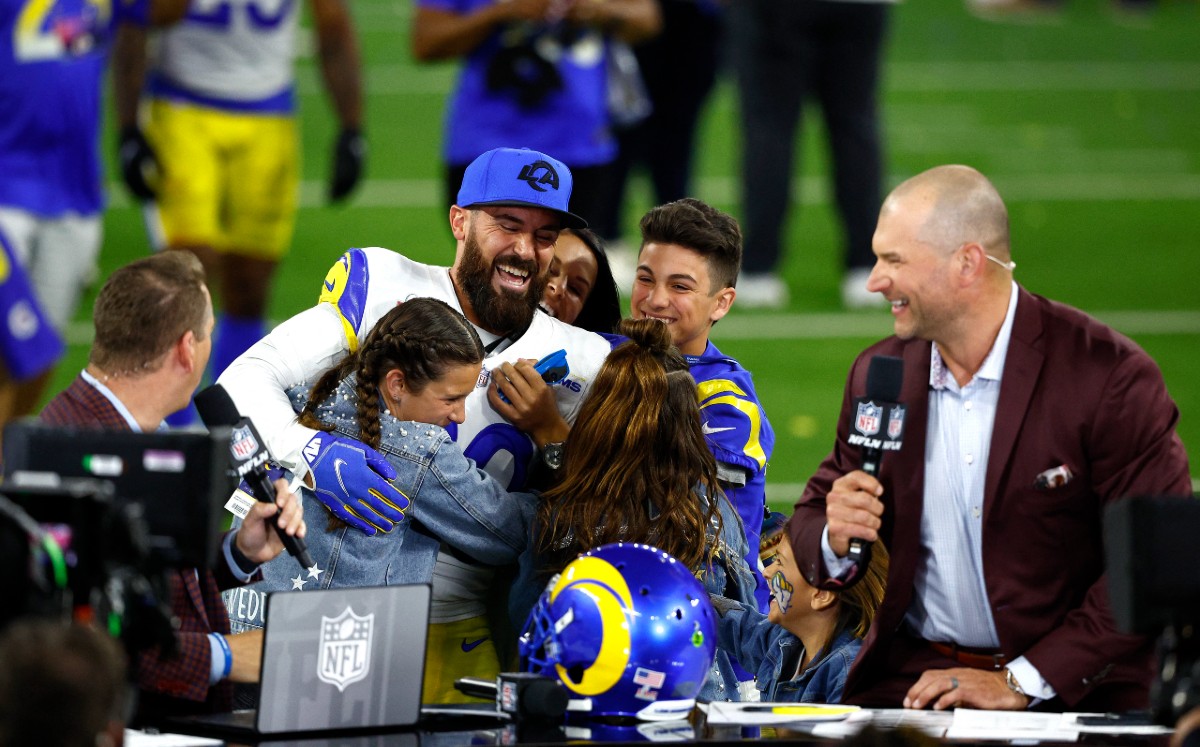 Super Bowl LVI Eric Weddle went from coaching kids to