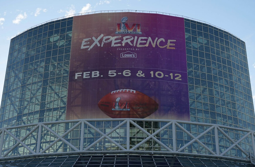 To feel like an NFL player: This is the Super Bowl Experience in Los Angeles
