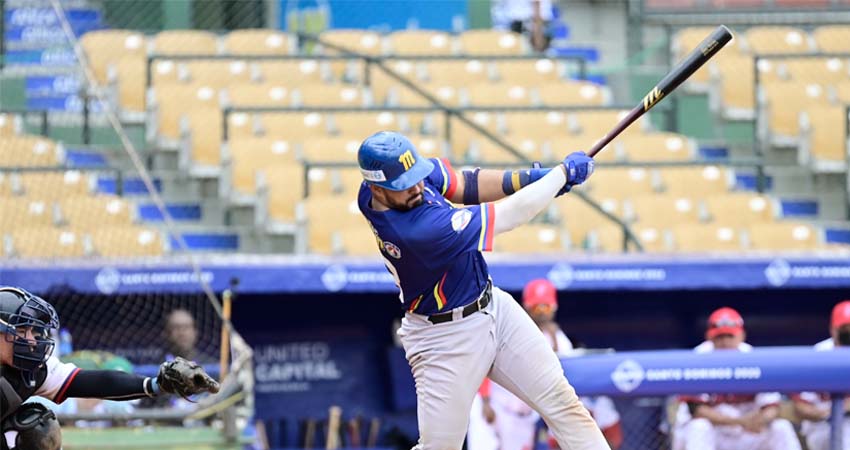 VENEZUELA ADDS THREE TRIUMPHS AND IS IN PLAY OFFS