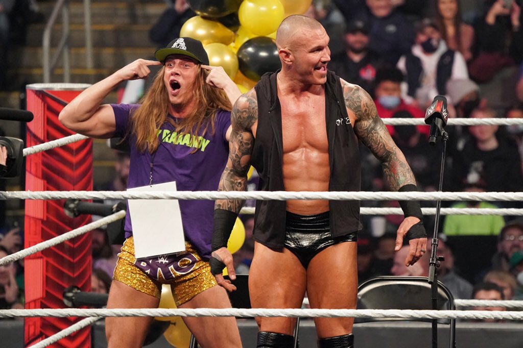 Randy Orton and Riddle on WWE Raw
