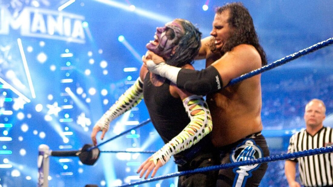Jeff Hardy vs. Matt Hardy at WrestleMania 25