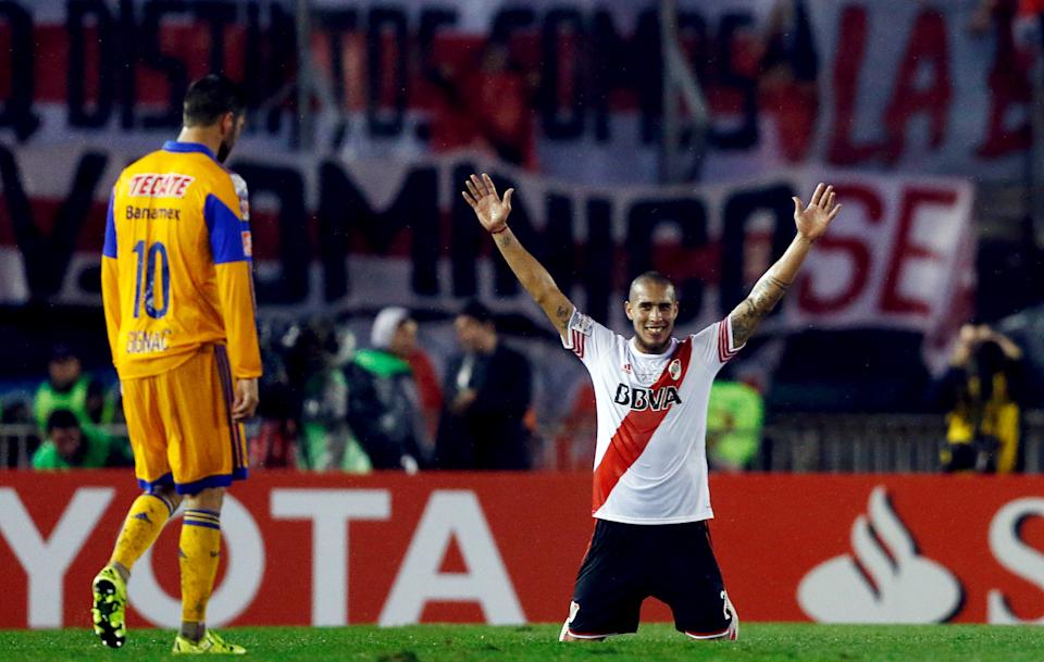 River Plate wonó  3-0 to Tigres in the 2015 Libertadores Final. (REUTERS/Marcos Brindicci)