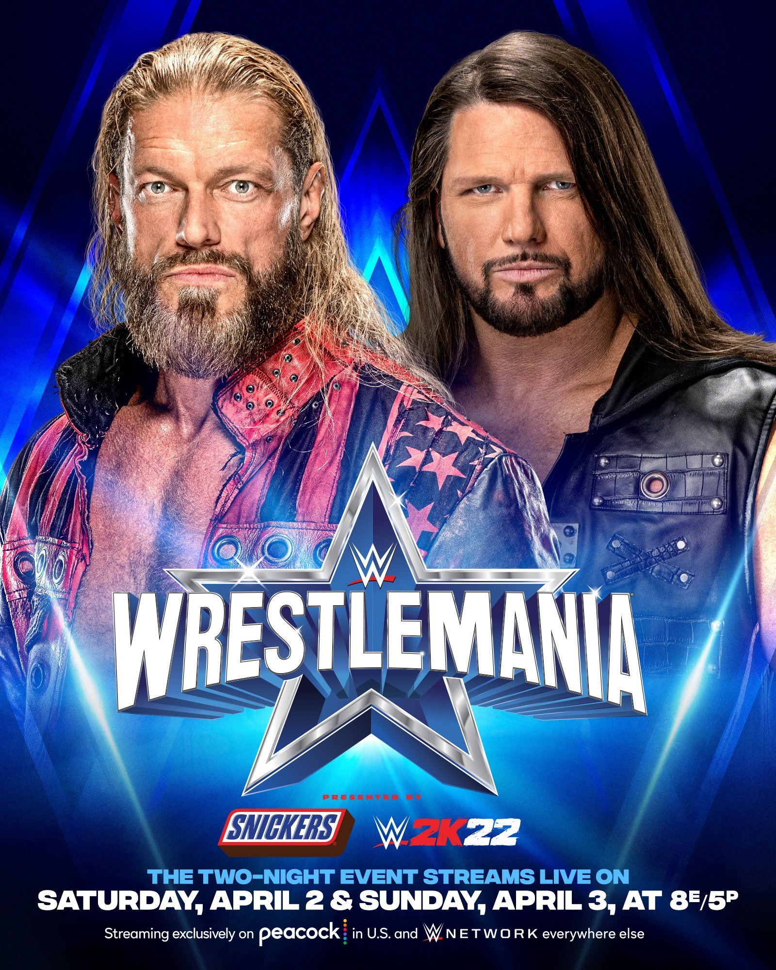 AJ Styles vs. Edge - WrestleMania 38
