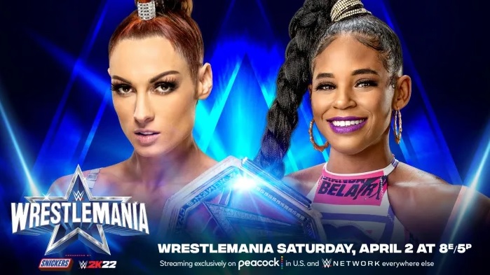 Becky Lynch vs.  Bianca Belair - WrestleMania 38