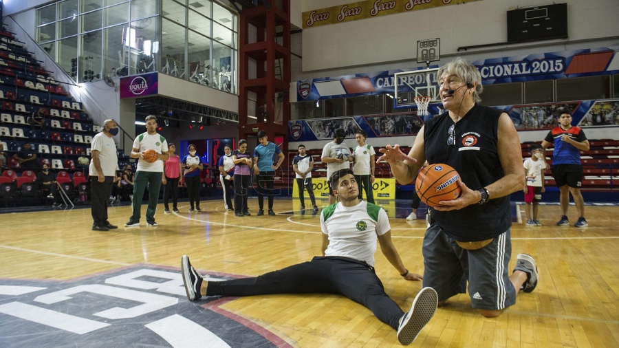 Basketball for the blind in Santiago del Estero Photo Emilio Rapetti
