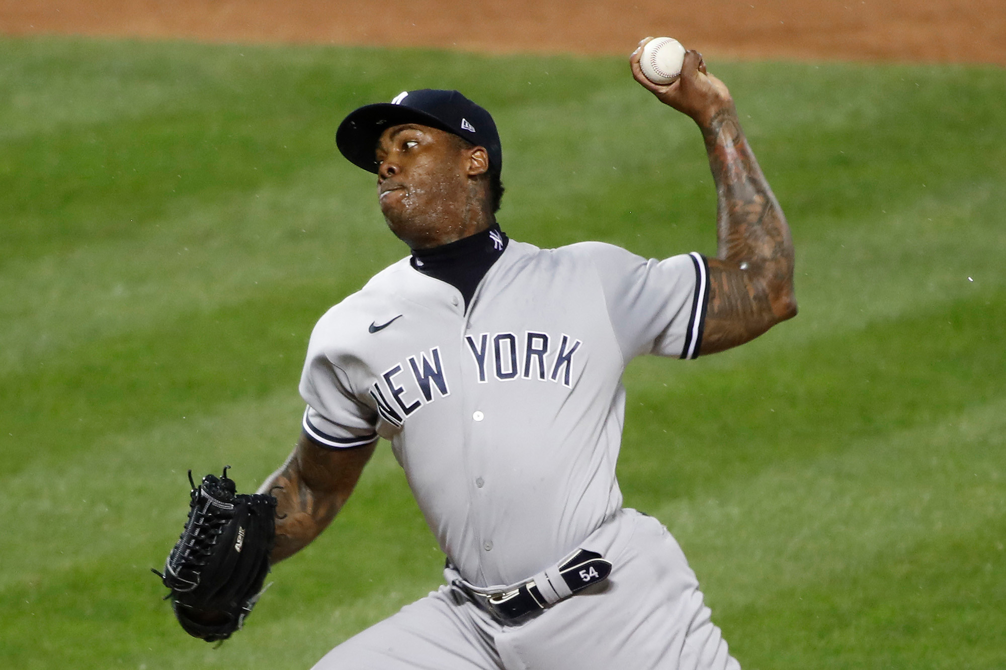 Aaron Boone will also use Aroldis Chapman in the eighth