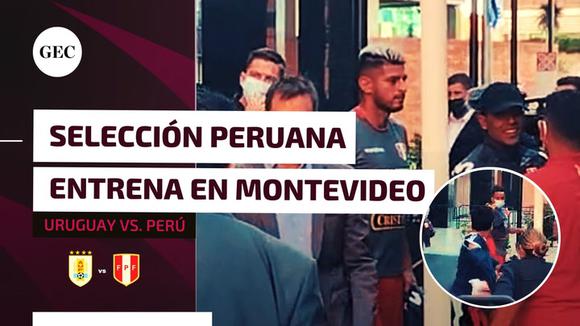 Uruguay vs.  Peru: the departure of the Peruvian team towards their training in the Great Central Park