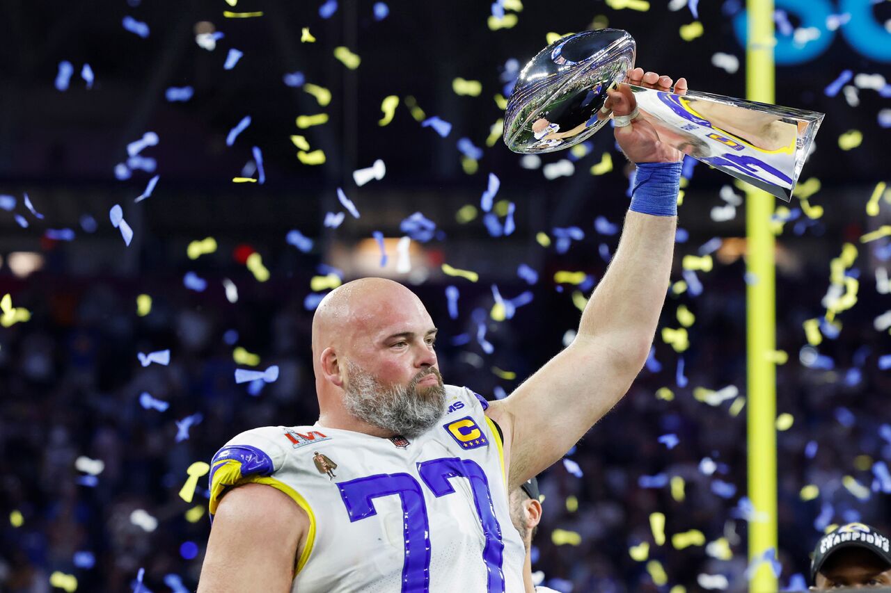 Andrew Whitworth announces his retirement from the NFL after 16