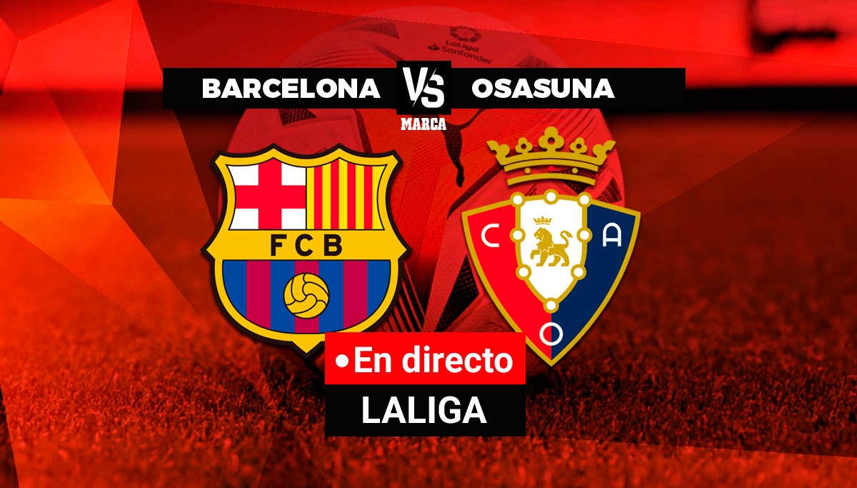 Barcelona Osasuna live Santander League Brand