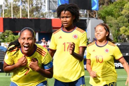 Colombia scored and qualified for the U17 Womens World Cup