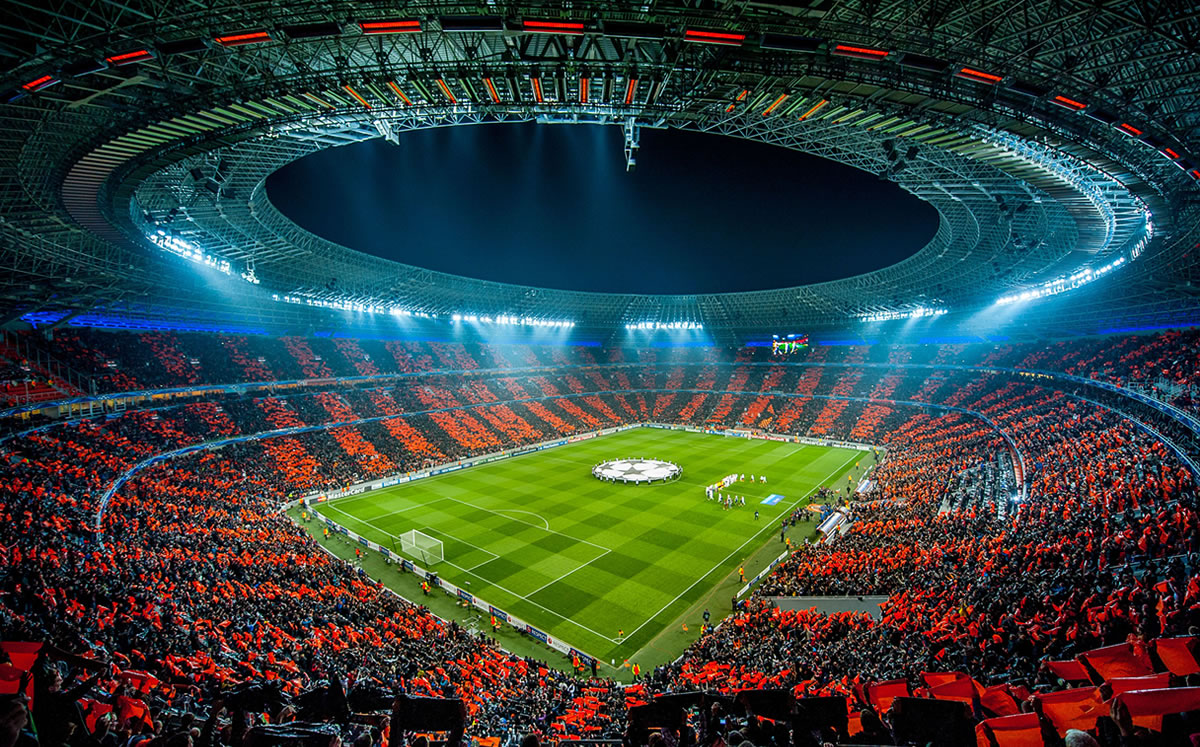 Donbass Arena Shakhtars millionaire house abandoned by the war