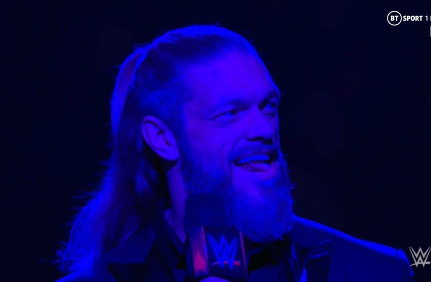 Edge Justifies His Actions Against AJ Styles on WWE RAW