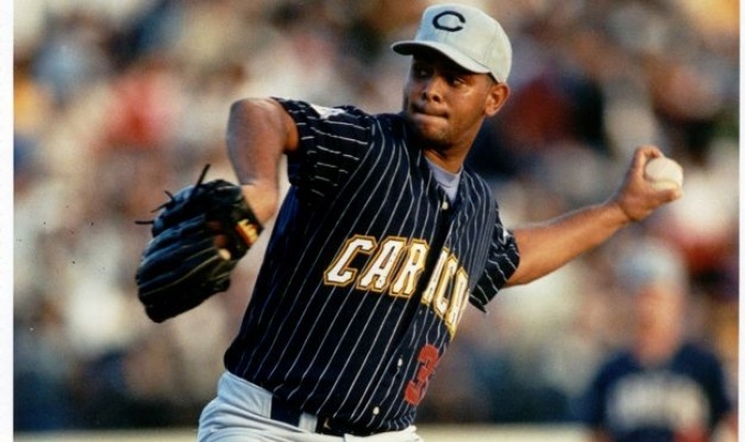 Omar Daal the great left handed pitcher of the Leones del