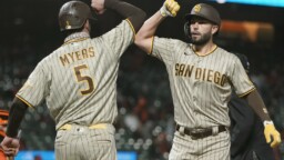Padres are aggressively looking to trade Eric Hosmer or Will Myers