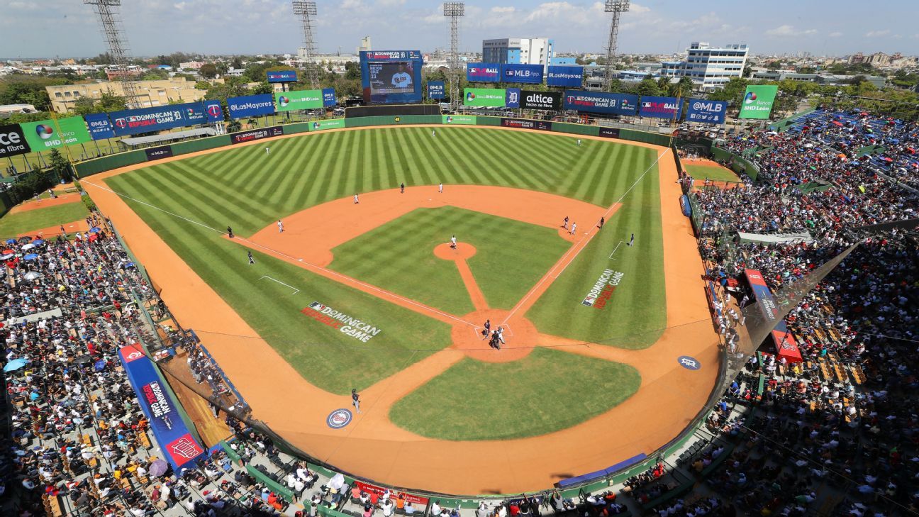 Report MLB preseason game in the Dominican in plans for