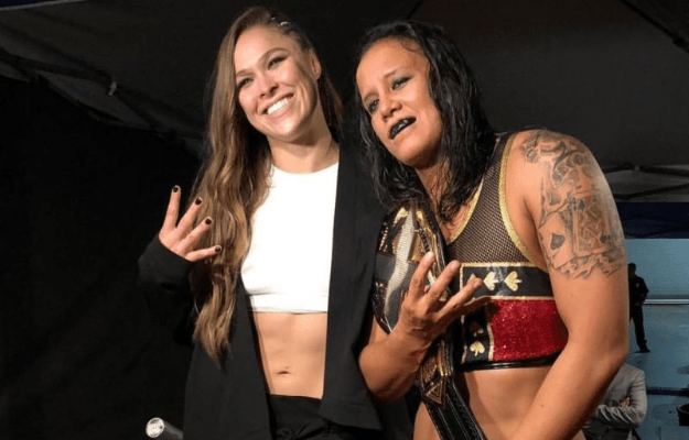 Shayna Baszler became a wrestler thanks to Ronda Rouseys mother