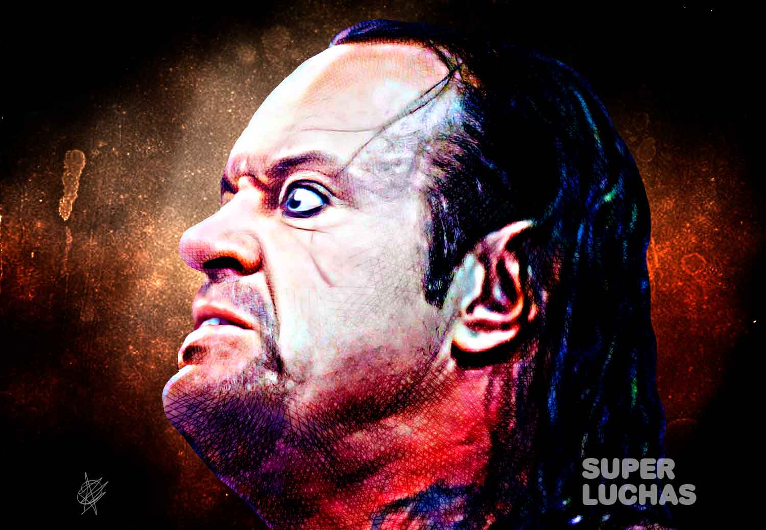 The Undertaker reacts to Vince McMahons announcement to induct him