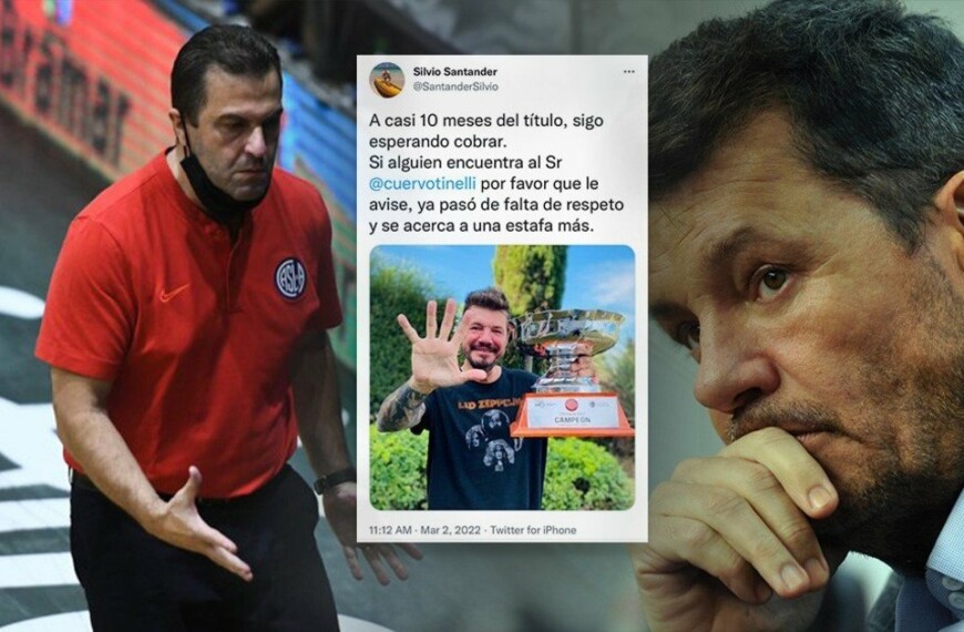 The harsh claim of a San Lorenzo champion DT: “I’m still waiting to collect”