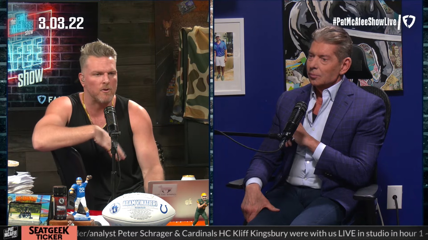 Vince McMahon and Pat McAfee - The Pat McAfee Show