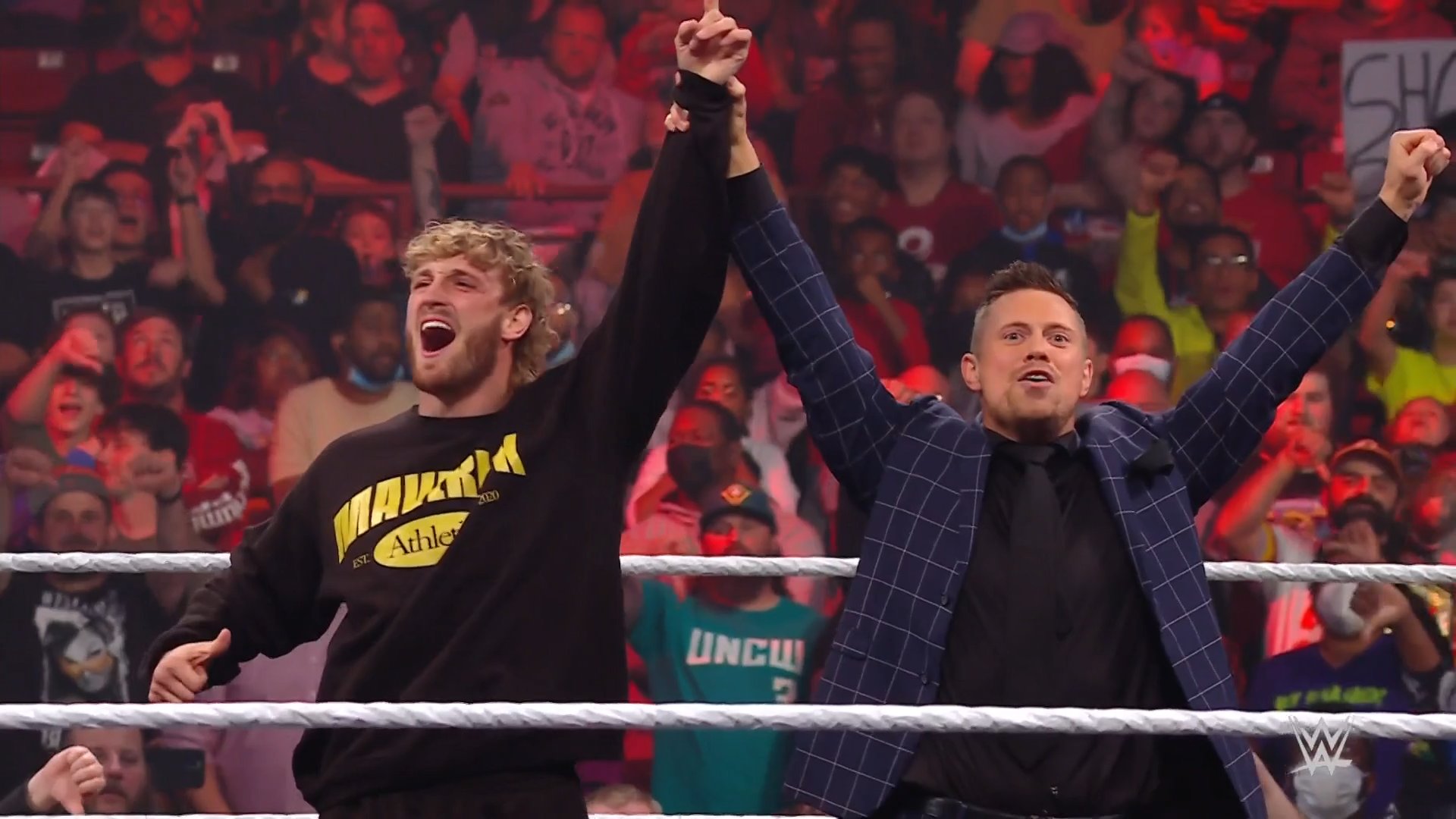 WWE fans go wild for Logan Paul after his in ring