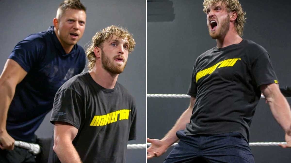 WWE shows Logan Paul training for his WrestleMania debut