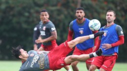 With Gianluca Lapadula: all the details of the practice in Videna for Peru vs.  Uruguay