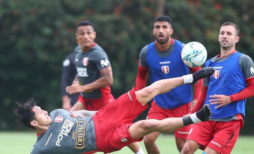 With Gianluca Lapadula: all the details of the practice in Videna for Peru vs. Uruguay