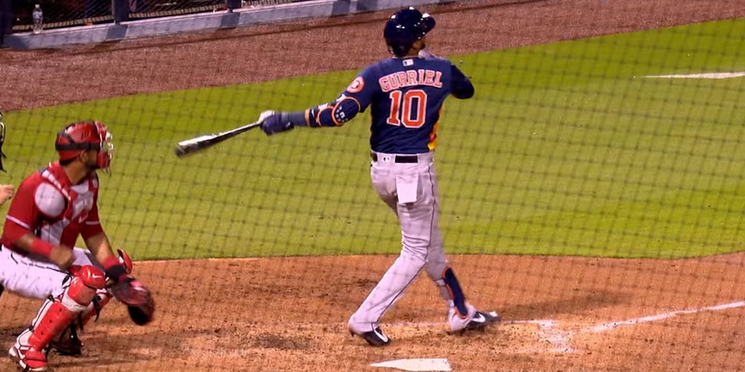 Yuli Gurriel traded pizza for home runs