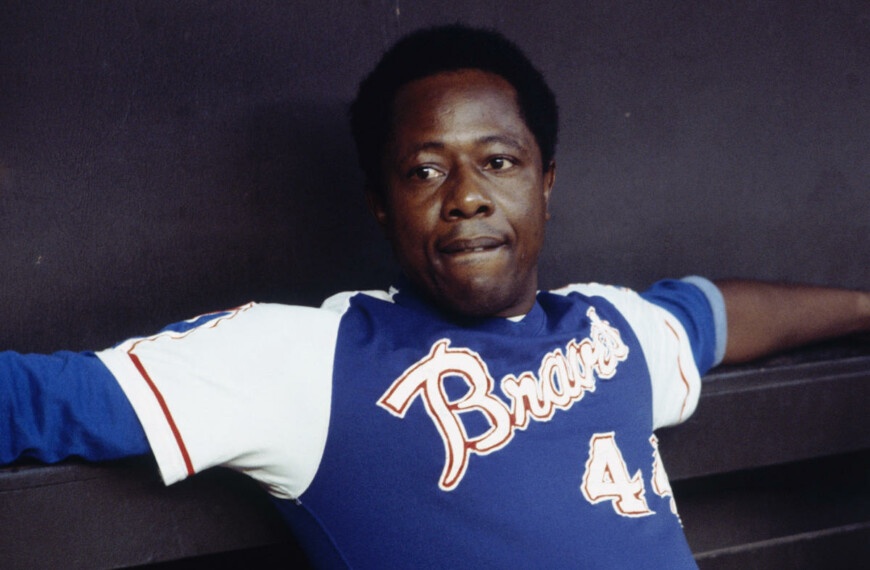 Hank Aaron, the player who fought against Babe Ruth and for that he was threatened with death