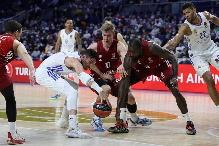 Real Madrid will have a difficult first rival in the Euroleague.  (Photo: EFE/Kiko Huesca)
