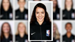 Blanca Burns, the first Mexican referee in the NBA |  Video