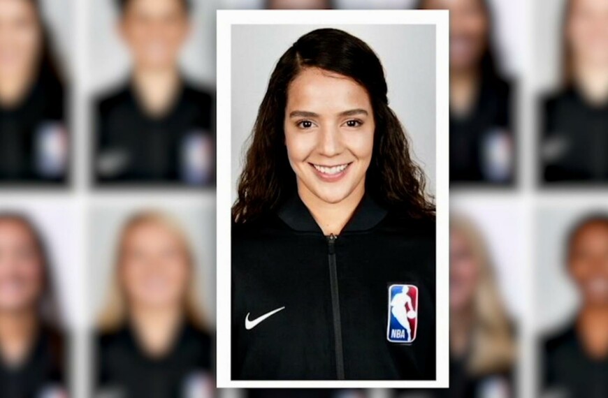 Blanca Burns, the first Mexican referee in the NBA | Video