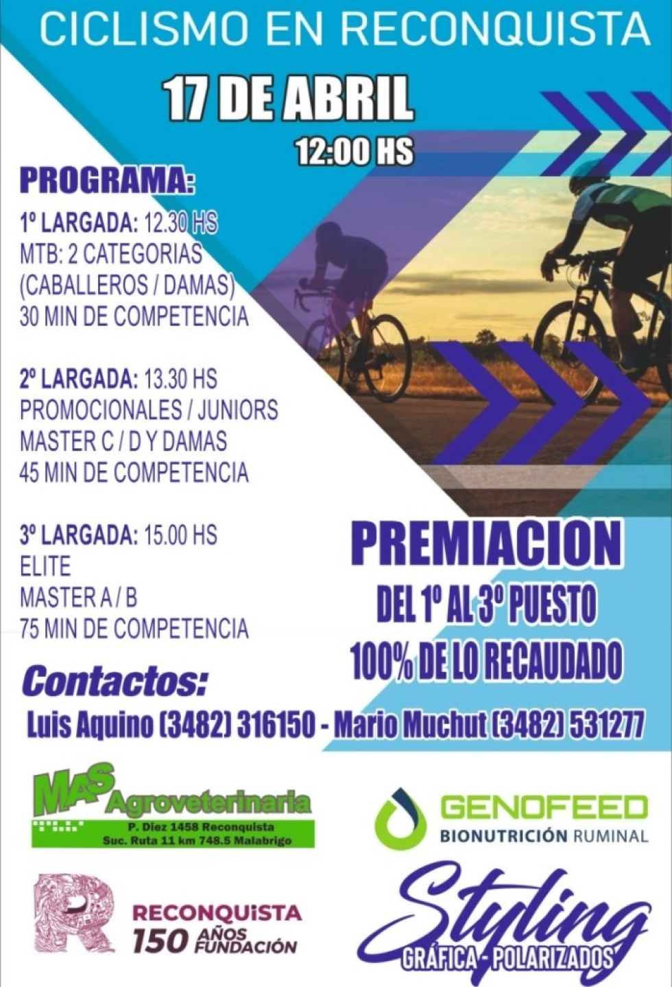 cycling flyer
