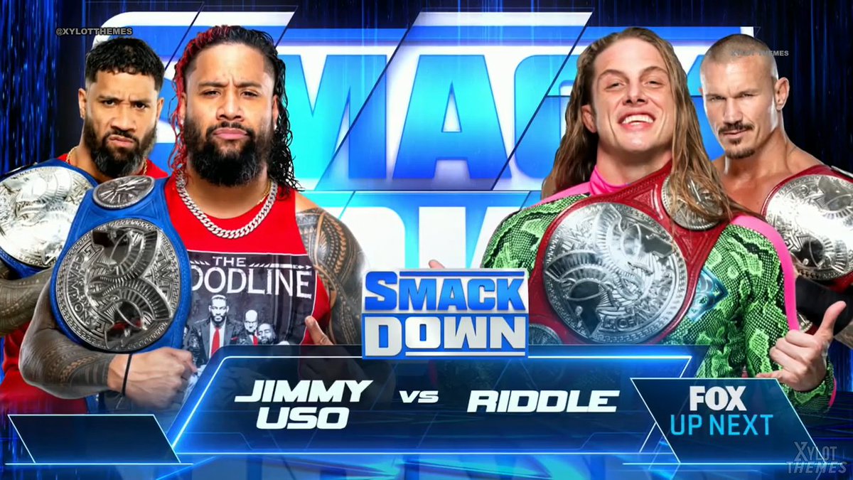 Main Event Time: Jimmy Uso faces Riddle