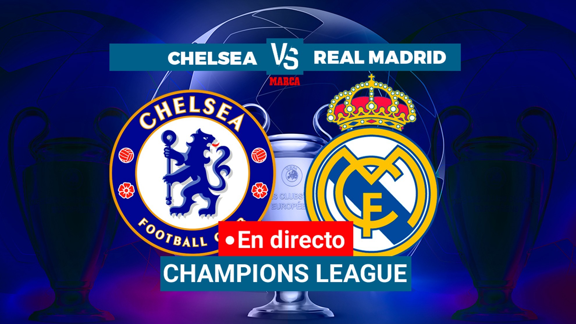 Chelsea vs Real Madrid live Champions League quarterfinals