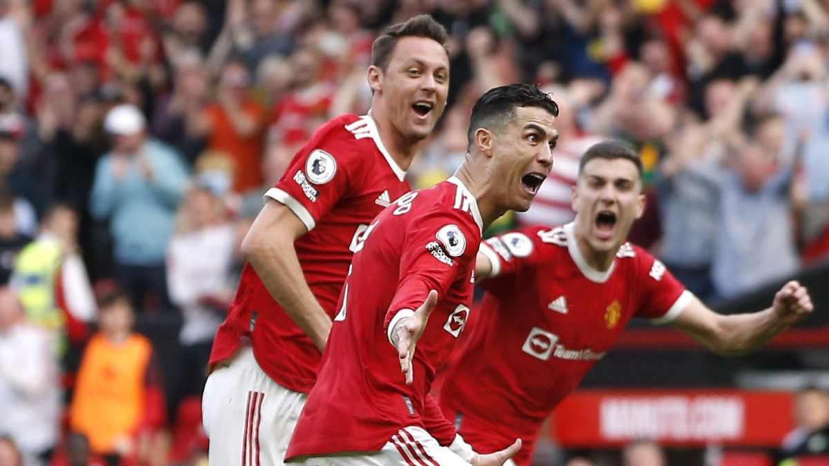 Cristianos hat trick to weather the storm at United